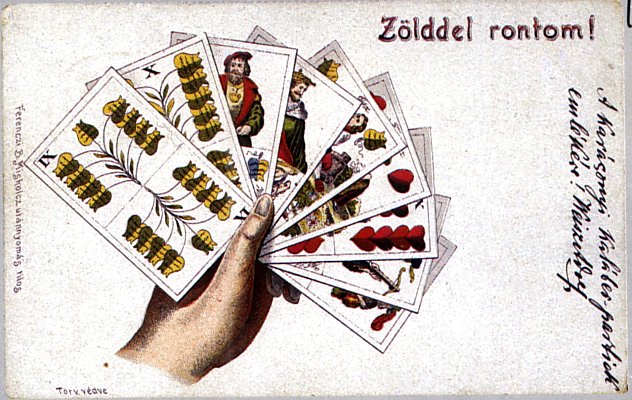 K�pes levelez�lap a XX. sz�zad elej�r�l - J�noska Antal gy�jtem�nye